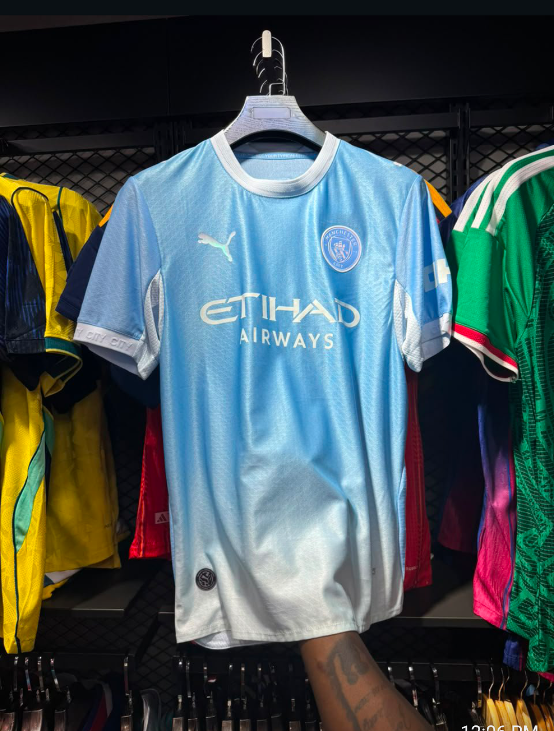 25/26 Manchester City Home — Player Version