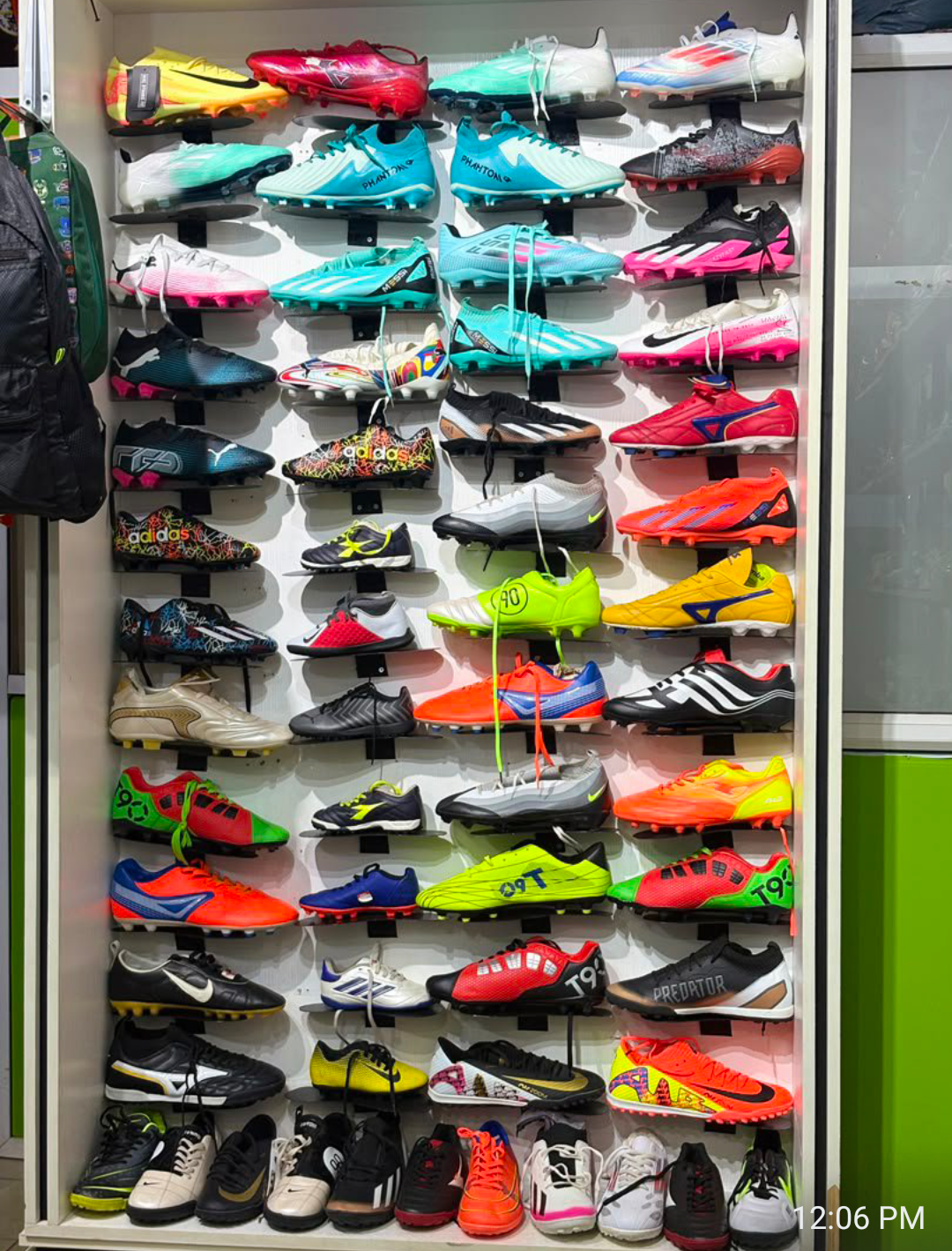 Football Boots & Turf Shoes — In-Store Selection