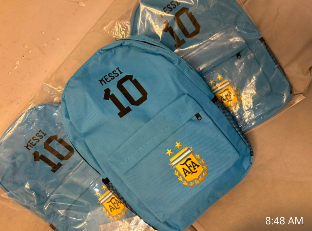 Argentina Messi 10 Backpack