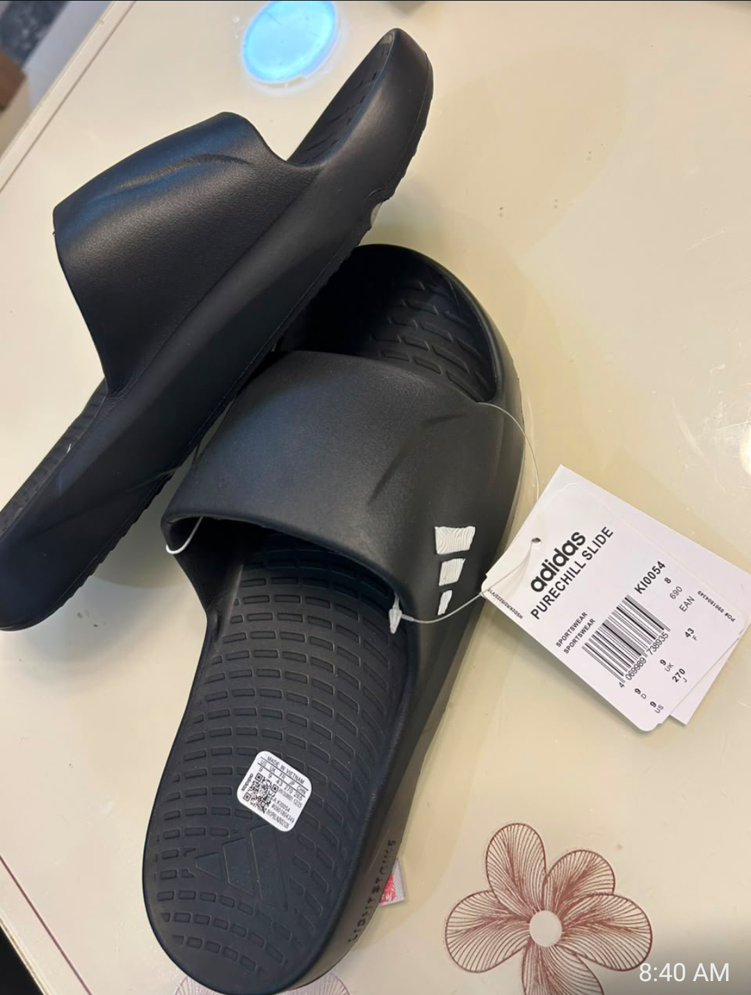 Adidas Purechill Slide — Black