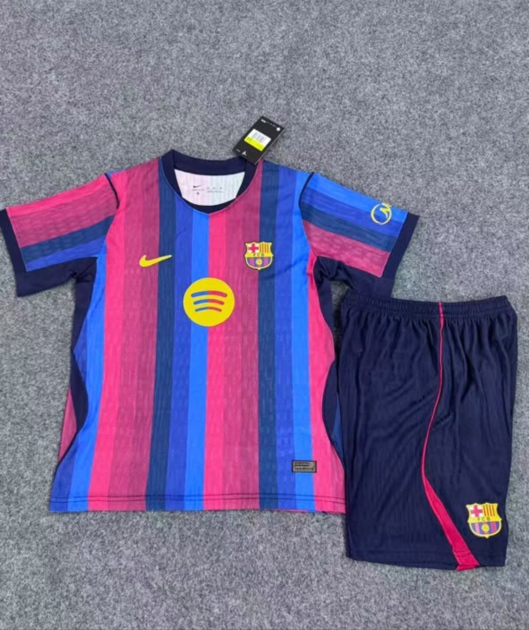 Kids Barcelona Kit — Shirt & Shorts