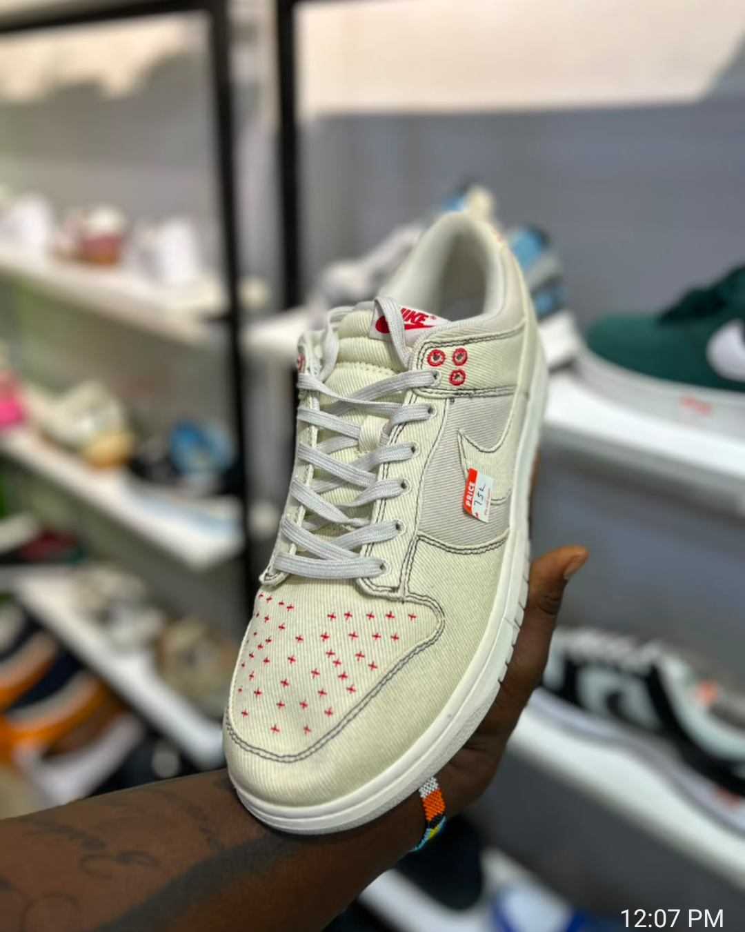 Nike Dunk Low Cream Denim