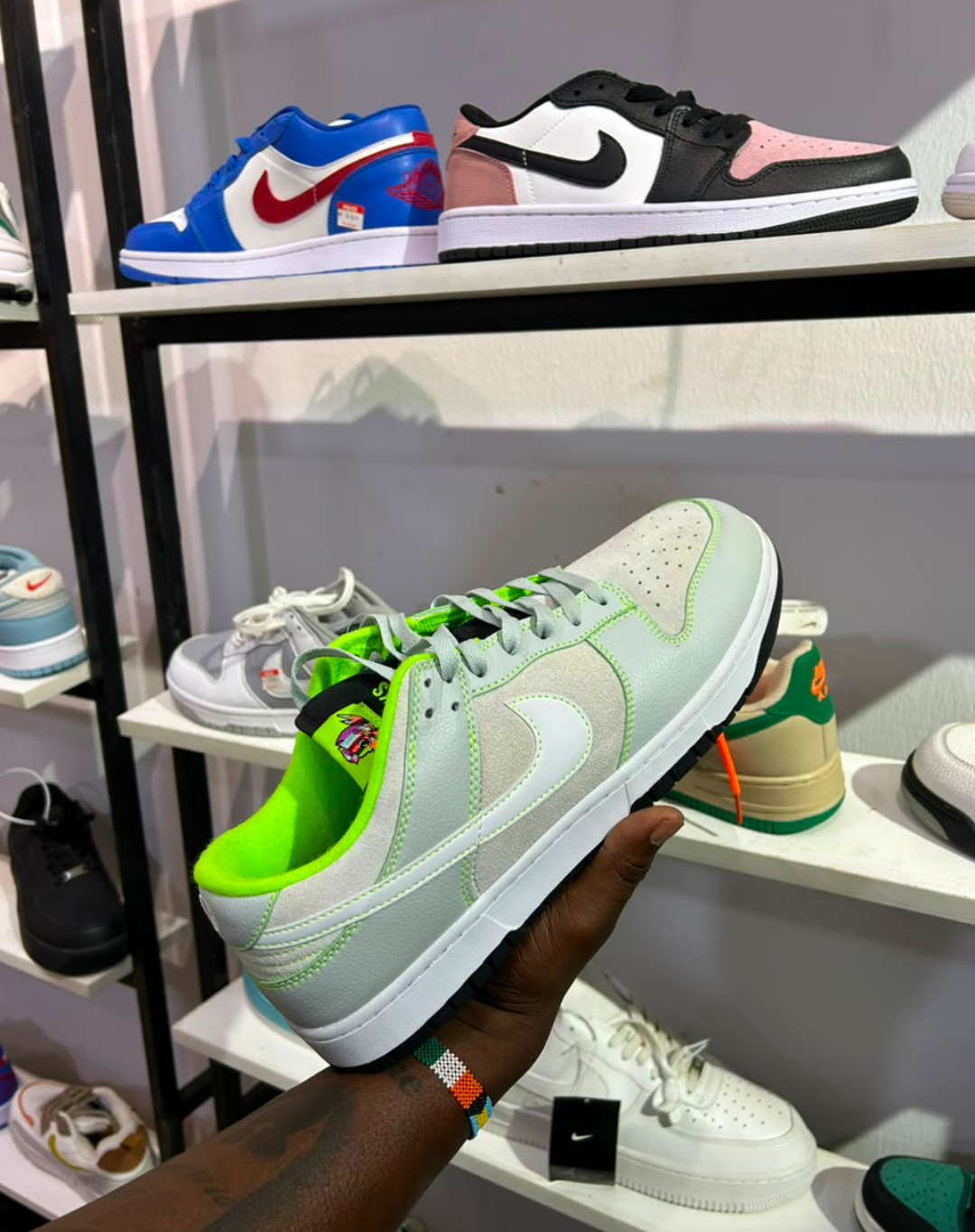 Nike Dunk Low Grey / Volt
