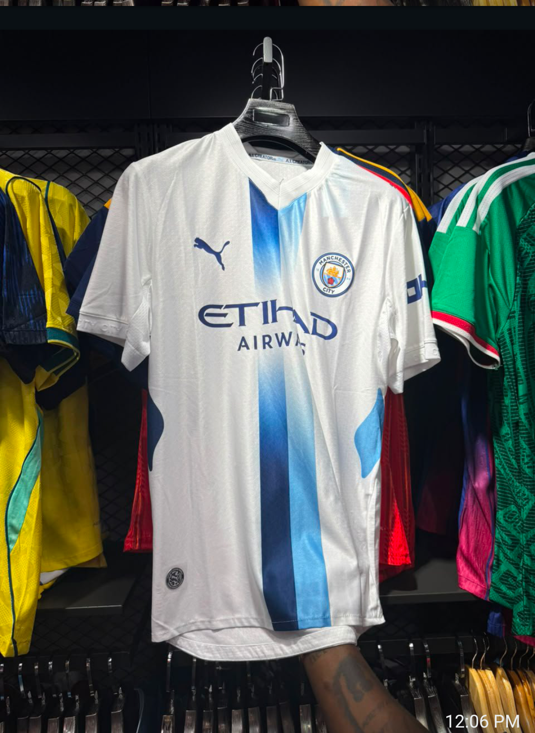 25/26 Manchester City Third White — Player Version