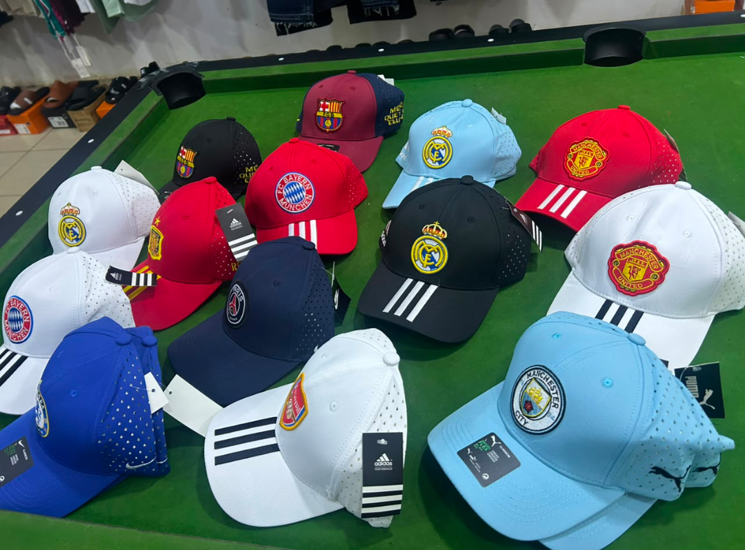 Club Caps — Adidas, Puma & Nike