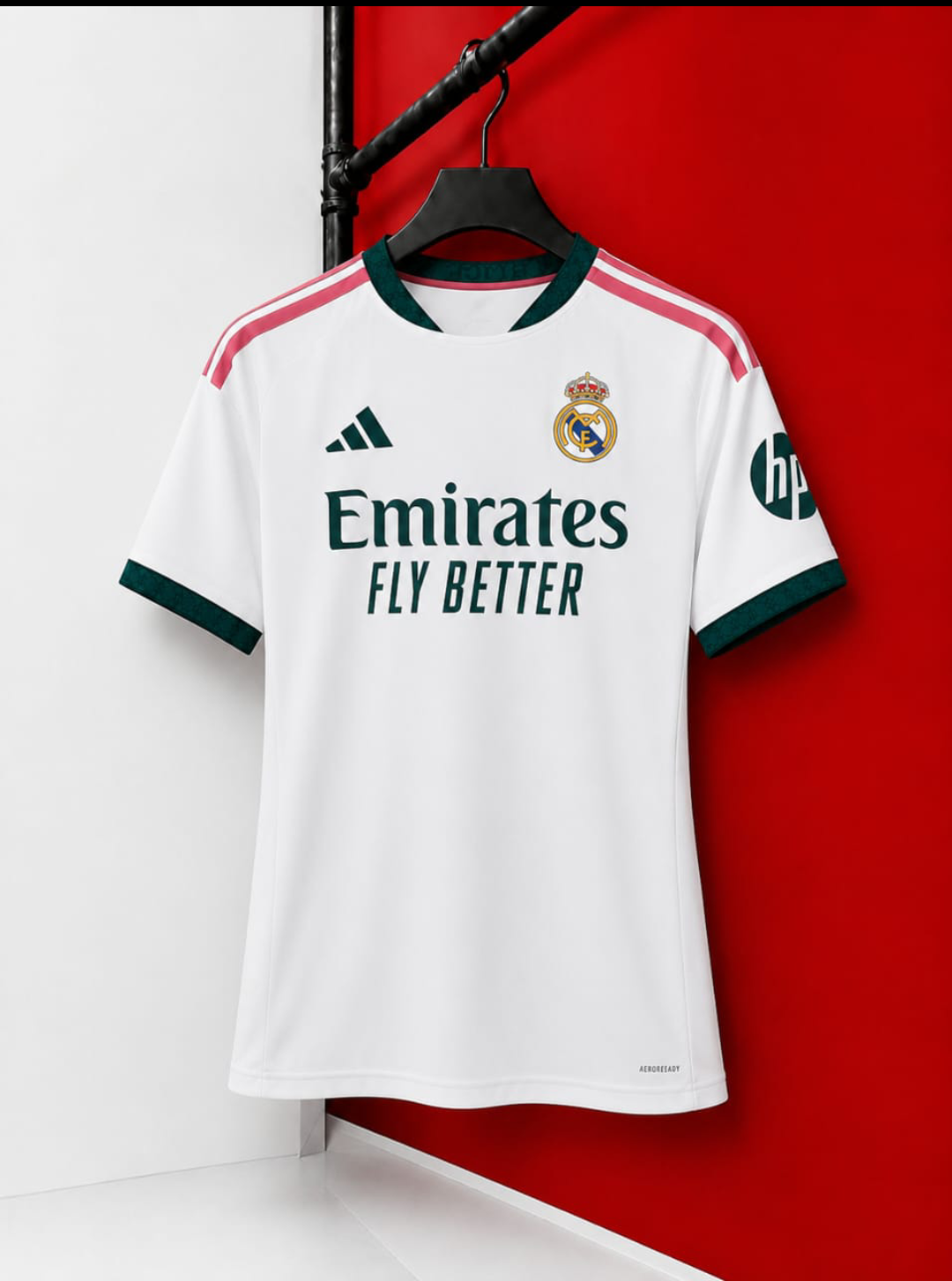 Real Madrid Special — White / Pink & Green